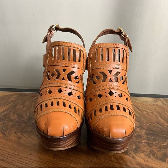 Miista Ori Tan Leather Heeled Sandal, New in Box, EU Size 37 - Picture 5 of 8